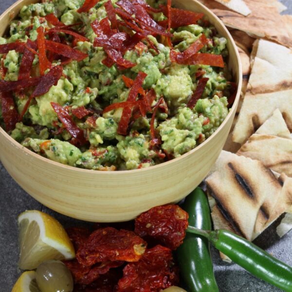 Mediterranean Umami Guacamole